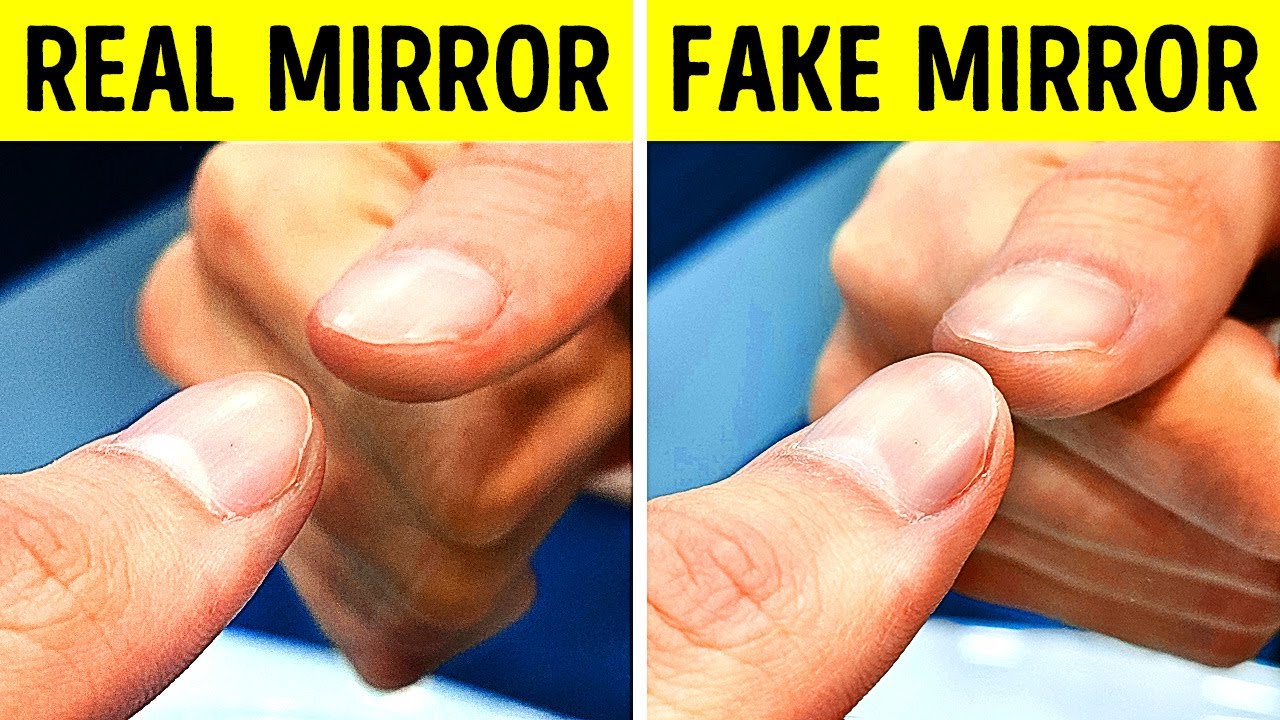 How to Check a Hotel Mirror