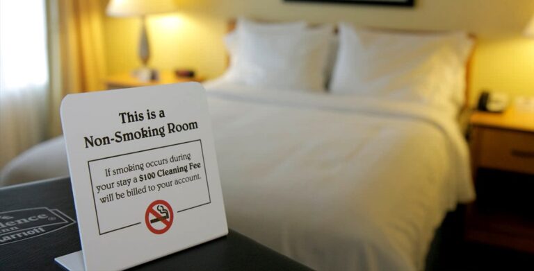 How to Smoke in a Hotel Room?