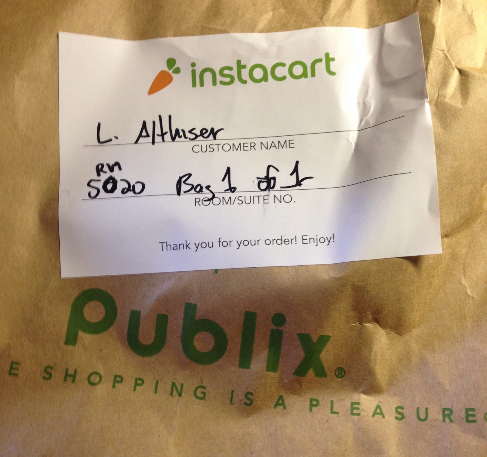 Does Instacart Deliver to Hotels